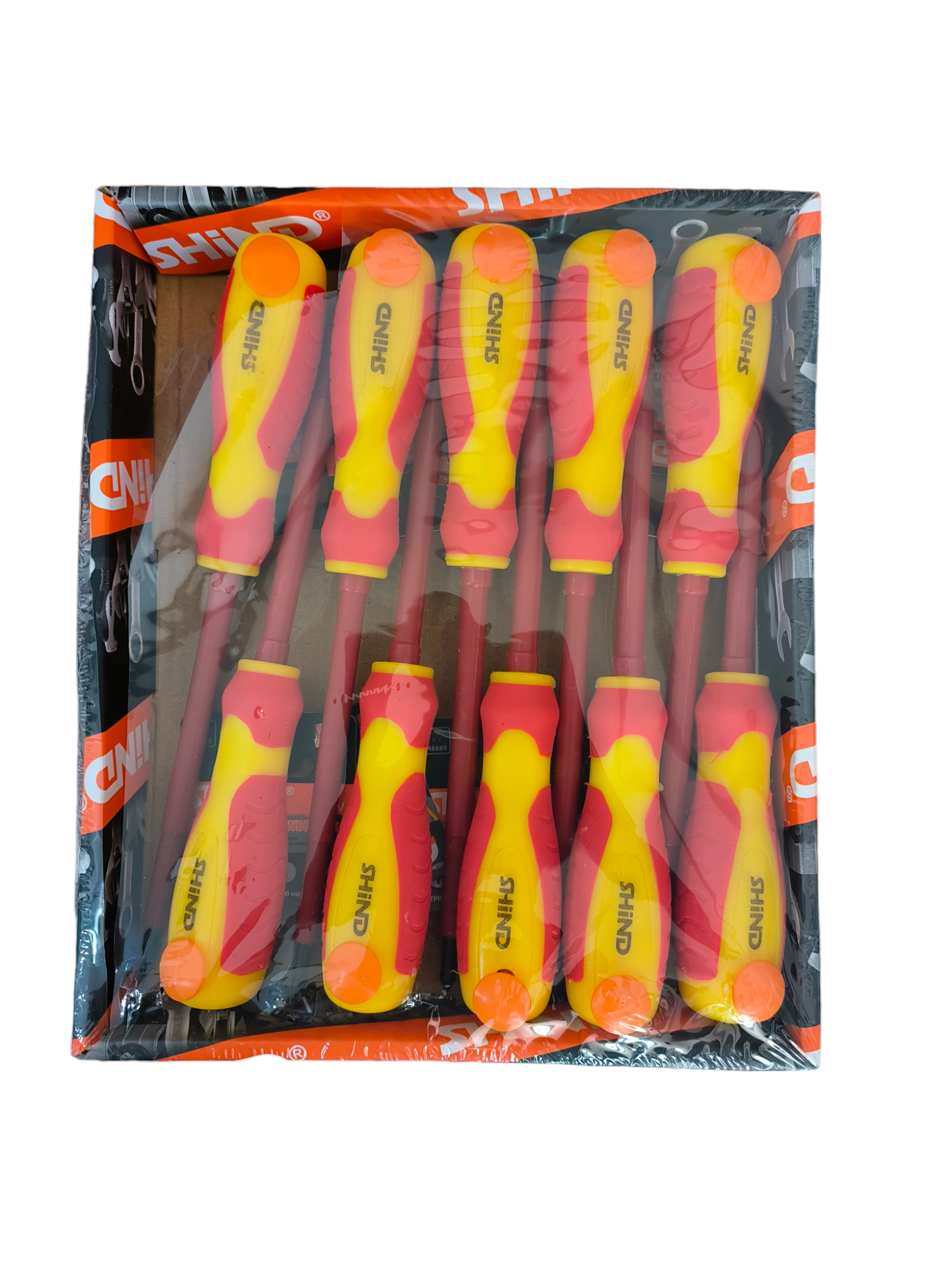 12 pcs Insulated screw drivers 3*75mm