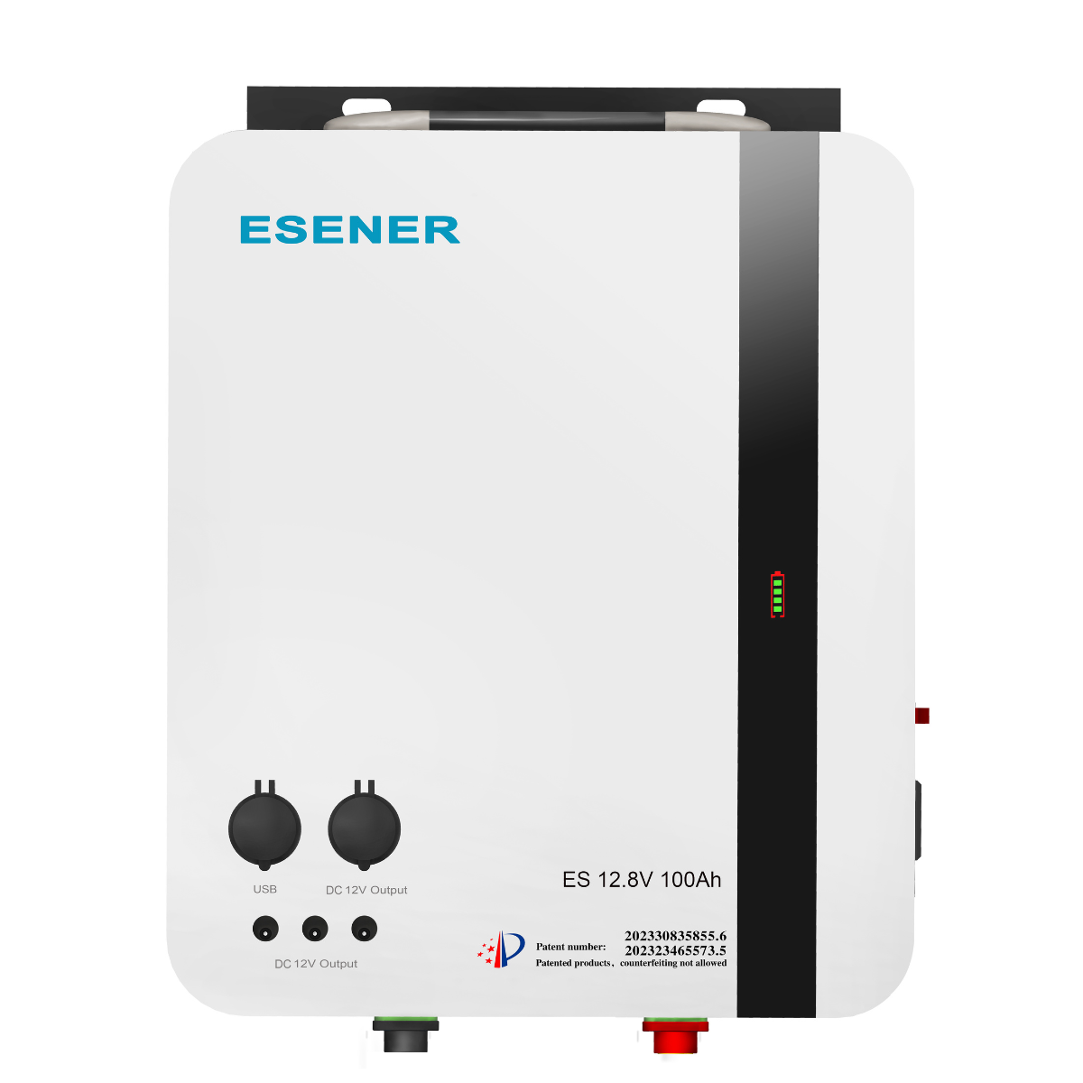 1.28kw Esener Lithium Battery 12V